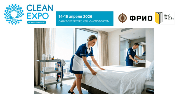 CleanExpo Санкт‑Петербург: сессия о LEAN‑уборке в хаускипинге. Отвечаем на вопросы — 16 апреля в «Экспофоруме»